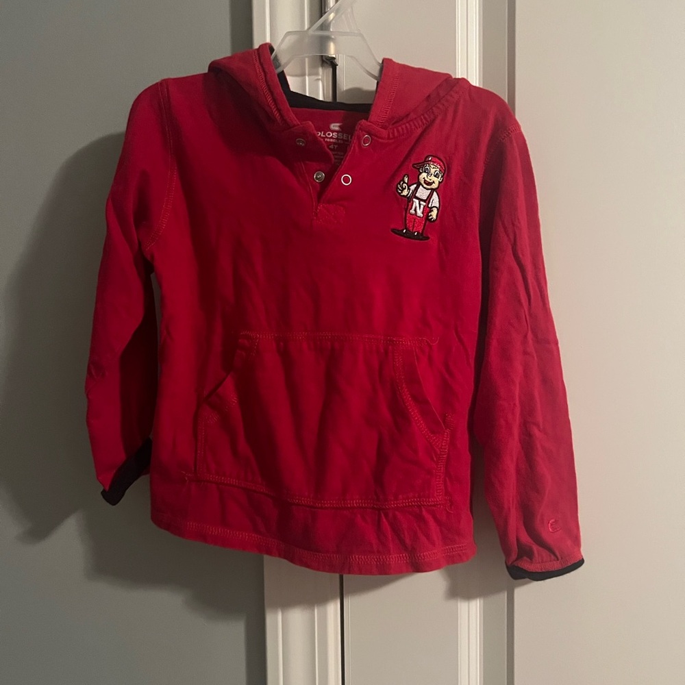 Colosseum Toddler Hooded Nebraska Huskers T-shirt